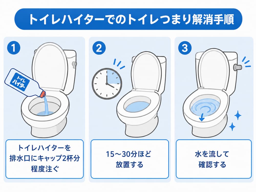 トイレハイターを使う