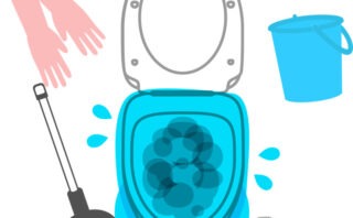 アパートのトイレつまりの原因や解消法を解説!水道修理業者に依頼をすべきタイミングは?